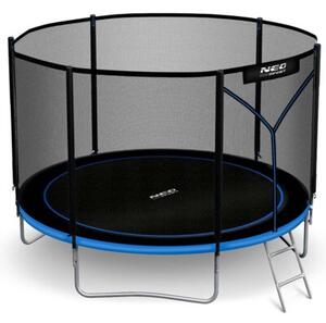 Trampolina NEO-SPORT NS-10Z221 FI 312 cm Czarno-niebieski