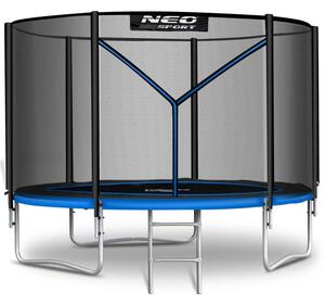 Trampolina NEO-SPORT NS-10Z221 FI 312 cm Czarno-niebieski