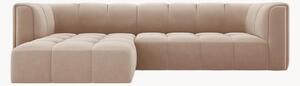 Sofa narożna modułowa Francesca Beige & Black I ( 3-osobowa)