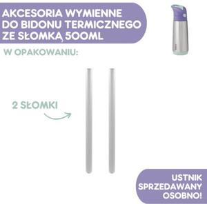 Słomka B.BOX BB00357SET (2 sztuki)