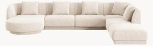 Sofa narożna Chenille Tulum (6-osobowa)