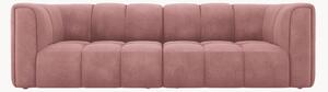 Sofa modułowa z szenilu Francesca (3-osobowa)