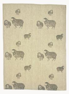 Ręcznik kuchenny z lnu Sheep