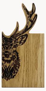 Deska do serwowania z drewna dębowego Stag