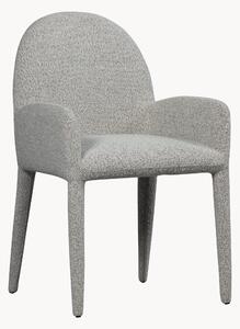 Krzesło z podłokietnikami Bouclé Elegance