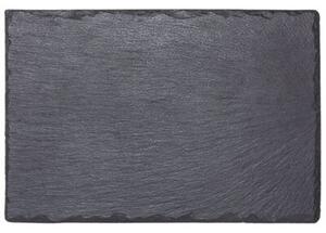 Taca do serwowania kamienna łupek prostokątna 30x20 cm