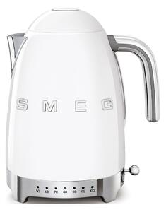 Biały czajnik elektryczny ze stali nierdzewnej 1,7 l Retro Style – SMEG