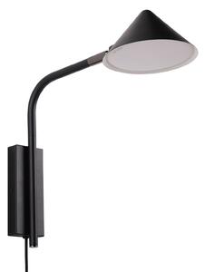 Lampa Ścienna Watt & Veke, Kuro, ściemnialny, czarny, salon, metal, design