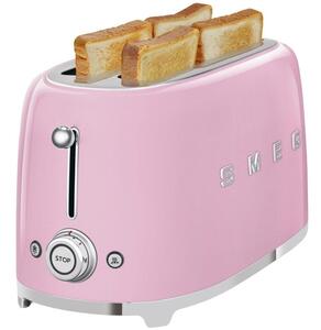 Toster SMEG TSF02PKEU Różowy
