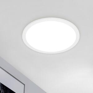Briloner Panel LED Piatto CCT z pilotem, okrągły, biały