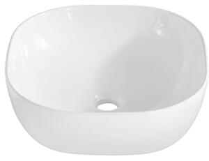 Comad Smile umywalka 41x41 cm nablatowa kwadratowa biały połysk UM-6252SMILE40DP
