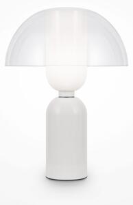Biała ceramiczna lampa stołowa nowoczesna Maytoni MOD177TL-01W Memory E14 42,5cm