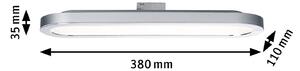 Paulmann URail Board panel LED chrom matowy