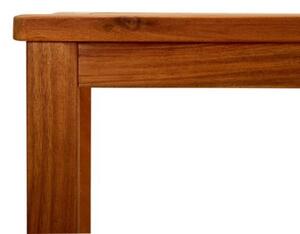Ogrodowy stolik konsolowy, 110x40x75 cm, lite drewno akacjowe