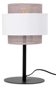 Beżowo-biała lampka stołowa w stylu boho - 4X A713 E5-G52