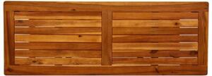 Ogrodowy stolik konsolowy, 110x40x75 cm, lite drewno akacjowe