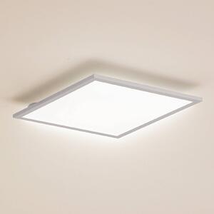 Lindby Panel LED Enhife, biały, 40 x 40 cm, metalowy, 4000 K