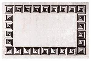 Prostokątny kremowy dywan antypoślizgowy 80x150 cm W3-H61