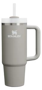 Jasnoszary termos ze stali nierdzewnej ze słomką 890 ml Quencher H2.O FlowState™ Tumbler Ash – Stanley