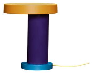 Fioletowa lampa stołowa LED ze ściemniaczem (wysokość 25 cm) Magic – Hübsch