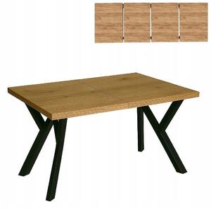 Stół rozsuwany 80 x 140/240cm blat 3,6cm Dąb Craft PROMOCJA I ArtDHome
