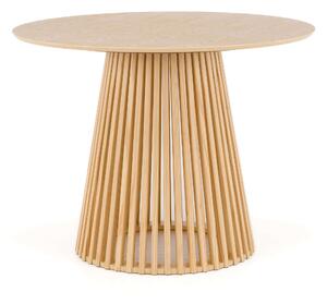 EMWOmeble Stół okrągły 120cm ART0001 naturalny dąb