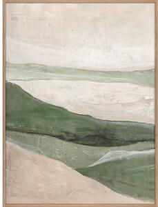 Ręcznie malowany obraz 90x120 cm Green Field – Malerifabrikken