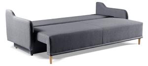 EMWOmeble Sofa z funkcją spania MORIS | Szary