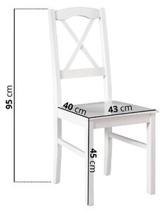 MebleMWM Krzesło drewniane NILO 11-D