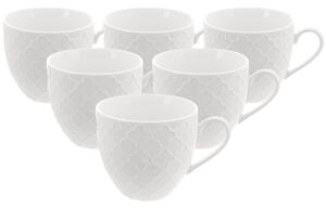 Orion Kubek porcelanowy WHITELINE 0,25 l, 6 szt