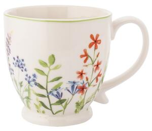 Altom Porcelanowa filiżanka jumbo na nóżce NatureAwakening 450 ml