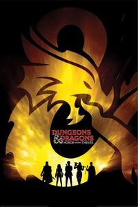 Plakat, Obraz Dungeons Dragons Movie - Ampersand Radiance, (61 x 91.5 cm)