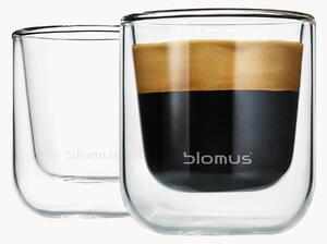Komplet filiżanek do espresso z podwójną ścianką ze szkła Nero, 2 elem