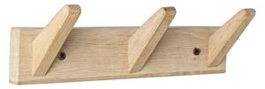 Wieszak ścienny z litego drewna dębowego w jasnym naturalnym kolorze 31 cm Daiki – Yes Everyday