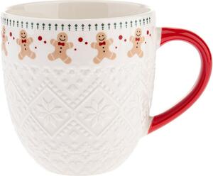 Porcelanowy kubek Pleteny piernik 630 ml