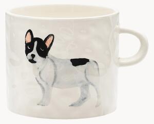 Ręcznie malowany kubek z ceramiki French Bulldog