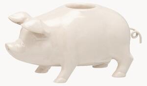 Ręcznie wykonany świecznik Piggy