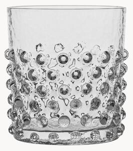 Szklanka ze szkła dmuchanego Hobnail, 2 szt