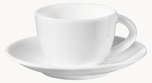 Filiżanka ze spodkiem z porcelany kostnej Patricia
