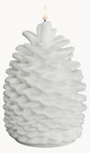 Ręcznie wykonana świeca LED z efektem prawdziwego płomienia Pine Cone, W 19 cm