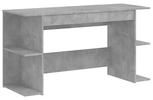 Długie biurko w kolorze szarego betonu - Civita