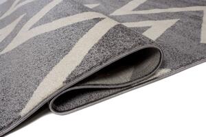 Szary dywan nowoczesny zygzak - Maero 9X