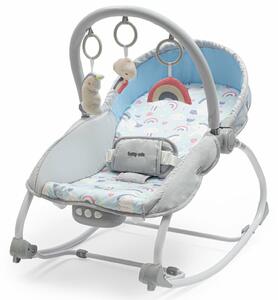 Baby Mix Wielofunkcyjny fotel bujany dla dzieckaJednorożec, 80 x 40 x 70 cm