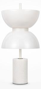 Biała nowoczesna lampa stołowa z białym kloszem Maytoni MOD178TL-L11W3K Kyoto LED 11W 3000K 46cm