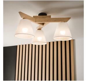 Brilagi Brilagi - LED Żyrandol natynkowy ANTHONY 3xE14/40W/230V dąb/biały BG1447