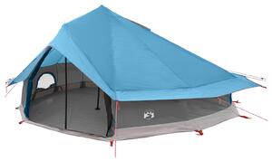 Namiot Tipi niebieski 800 x 800 x 430 cm Poliester i Stal