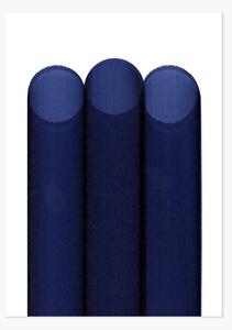 Plakat Blue Pipes
