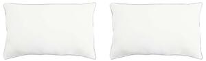 Poduszka 2 pcs Biały 60 x 80 cm Włókno bambusowe