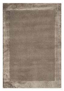 Brązowy dywan z mieszanki wełny tkany ręcznie 80x150 cm Ascot – Asiatic Carpets