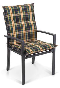 Blumfeldt Prato, poduszka na krzesło ogrodowe z niskim oparciem, poduszka na fotel ogrodowy, poliester, 50 x 100 x 8 cm